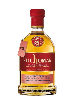 KILCHOMAN 5 Ans 2015 Family Cask Collection PX Hogshead Single Cask Selected by James Wills French Connections