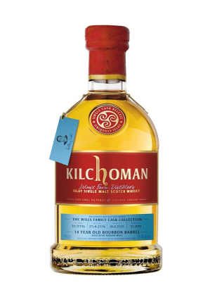KILCHOMAN 14 Ans 2006 Family Cask Collection Bourbon Barrel SC Selected By Anthony Wills French Connections