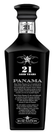 RUM NATION 21 ans Panama Decanter Black